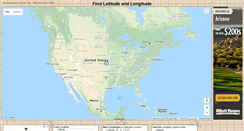 Desktop Screenshot of findlatitudeandlongitude.com